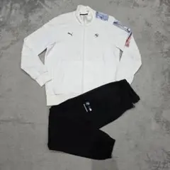 PUMA　プーマ　×　BMW　スウェット　上下セット　M　ホワイト　エンブレム