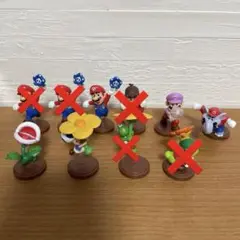 チョコエッグ　スーパーマリオワンダー マリオ フィギュアセット 8体