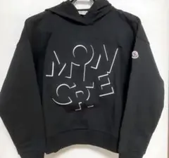 新品 モンクレール moncler パーカー フーディ 14a 黒 ブラック