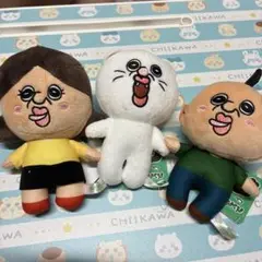パンパンくんの日常 デフォルメぬいぐるみ① 全3種セット
