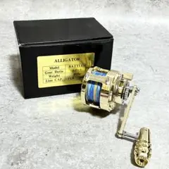 ☆極美品☆アリゲーター技研 両軸リール バトル12/ALLIGATOR アリゲーター 両軸リール アリゲーター バトル 12GT シルバー
