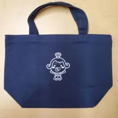 未使用☆おうじちゃま　ミニトートバッグ　ネイビー