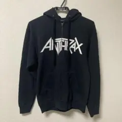 ［新品未使用］ANTHRAX ジップパーカー　アンスラックス　NYC