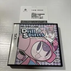 極美品　ミスタードリラー　ドリルスピリッツ　ハガキ付き端子清掃済み　DSソフト