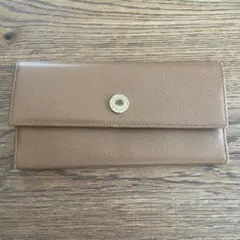 BULGARI ブラウン 二つ折り財布