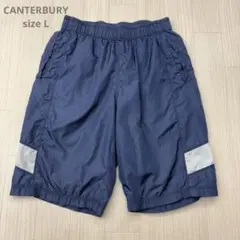 CANTERBURY カンタベリー ナイロン ハーフパンツ L ネイビー
