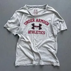 古着 刺繍 UNDER ARMOUR ATHLETICS アンダーアーマー