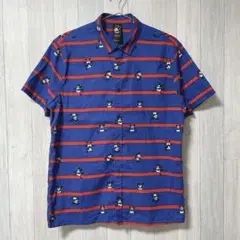 ディズニー forever21　モノグラムシャツ 初期ミッキー　Q1
