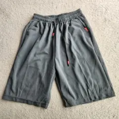 メンズ　ハーフパンツ　半ズボン　グレー　3XL　スポーツ　ゆったり　夏　涼しい