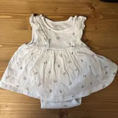 H&M オーガニックコットン 花柄 ベビー服
