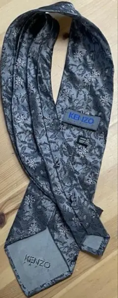 KENZO ネクタイ シルク 植物 ボタニカル ケンゾー ハイブランド メンズ