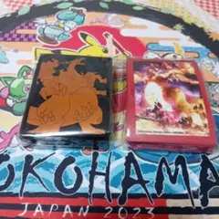 リザードン　スリーブ　2つ　未開封　ポケモンカード