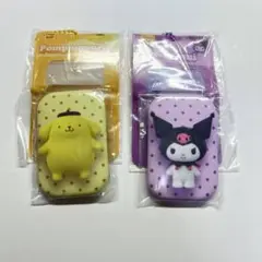 スクエア缶バッジ　ポムポムプリン　クロミ