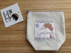 【未使用品】名探偵コナン×3coins ミニポーチ 江戸川コナン 灰原哀