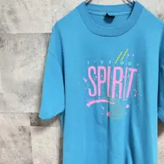 90s USA製 スクリーンスターズ ビンテージ シングルステッチ ブルー系