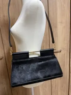 【新品未使用☆ GUCCIのハラコブラックバック レア♡クール】