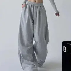 【7月限定】INAWLY グレー スウェットパンツ Lサイズ