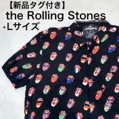 【新品タグ付き】The Rolling Stones 半袖シャツ Lサイズ　国旗
