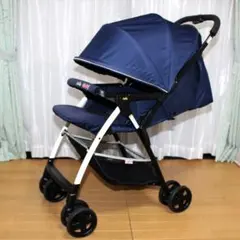 美品 joie aireskip ジョイー エアスキップベビーカー◆ハイシート◆