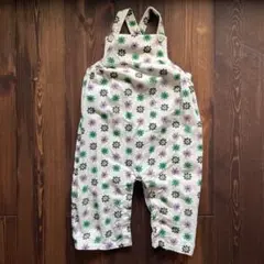 《Hello Simone》ハローシモーヌ 花柄 サロペット 36m