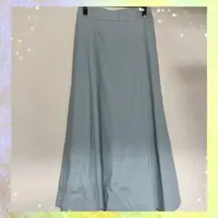 【美品】　スカート　GU　ジーユー　水色　Mサイズ