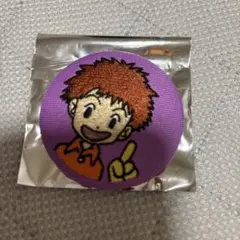 デジモンアドベンチャー 刺繍缶バッチ 泉光子郎
