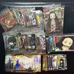 鬼滅の刃 シール ステッカー カード たくさんセット（全 59枚）