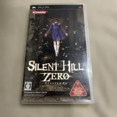 SILENT HILL ZERO サイレントヒル　ゼロ　PSP ゲーム　ソフト