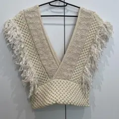 leinwande Patchwork Fringe Top