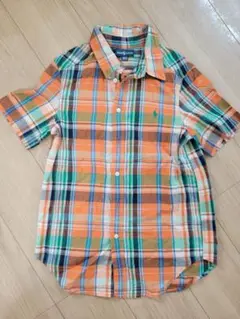 Ralph Lauren 半袖チェックシャツ M