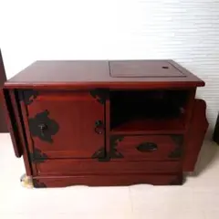 茶道 木製飾り棚 更好棚 茶道具