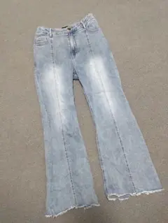 Repipi Armario style up デニムフレアパンツ