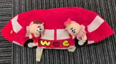 W♡C　ティッシュカバー　クマタン