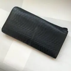 ジャンク品　Paul Smith 長財布　ブラック　レザー