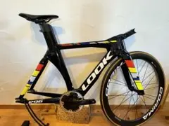 美品 LOOK カーボン可変ステム 125mm T20 L96 R96 895 LOOK(ルック)TRACK(トラック)CARBON STEM(カーボンステム