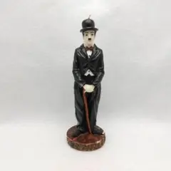 チャップリン人形 日本製 スキヨ人形研究所製　からくりオルゴール付き　レトロ チャップリン人形 日本製 スキヨ人形研究所製 からくり