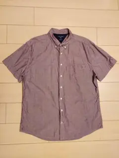 ☆トミーヒルフィガー☆半袖シャツ☆ボタンダウン☆XXL