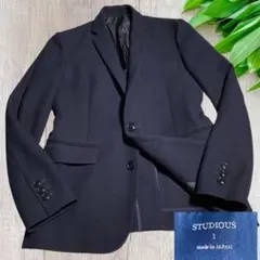 studious ニット ジャケット ダークネイビー アンコンジャケット 軽量
