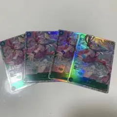 ウタSR 4枚セット　ワンピースカード受け継がれる意志