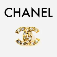 希少! CHANEL シャネル ★ 正規品 ピアス イヤリング ゴールド ココ