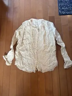 relume ドット柄長袖シャツ サイズF