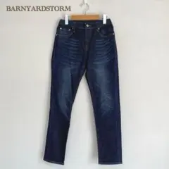 【BARNYARDSTORM】ライトスリムボーイパンツ デニムパンツ【00】