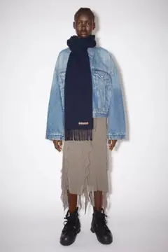 ☆新品未使用品☆acne studios フリンジウールスカーフ