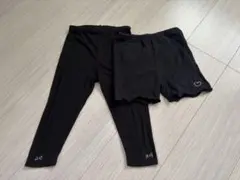 ブラックレギンス 120㎝　2点セット