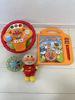 アンパンマン ことばずかん ハンドル ぬいぐるみ
