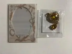フクヤ ゴールドビジュー ホワイト イエロー