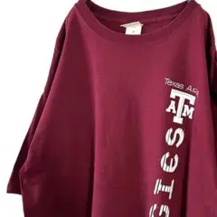 RED OAK ATM HGGIES Tシャツ XL えんじ レッド赤 古着
