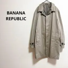 a973【BANANA REPUBLIC】ナイロンジャケレトロカジュアルバブリー