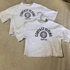 しまむら　スウェットTシャツ 2枚セット　90 100