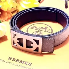 エルメス☆★ショーヌダルク80 ベルト☆刻印□L